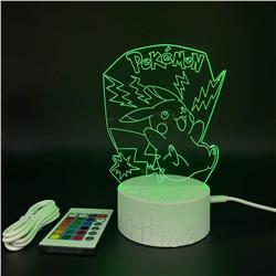 pokemon anime 7 colours LED light