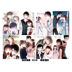 Anime poster price for a set of 8 pcs