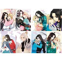 Anime poster price for a set of 8 pcs