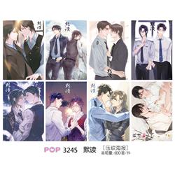 Anime poster price for a set of 8 pcs