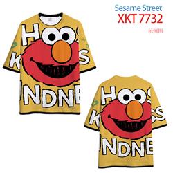 Sesame Street anime T-shirt