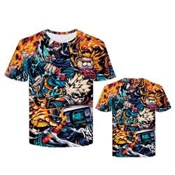 my hero academia anime T-shirt