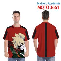 my hero academia anime T-shirt