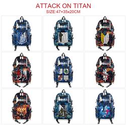 attack on titan anime bag