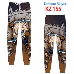 demon slayer kimets anime pants