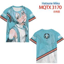 miku hatsune anime T-shirt
