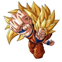 dragon ball anime car sticker