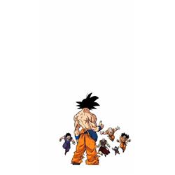 dragon ball anime car sticker set