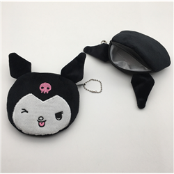 Kuromi amime plush bag 13*11cm