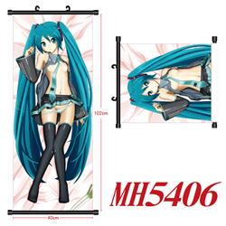 miku hatsune anime wallscroll 40*102cm