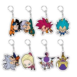 dragon ball anime keychain