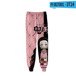 demon slayer kimets anime Trousers sweatpants