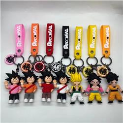 dragon ball anime figure keychain