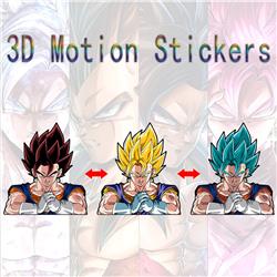 dragon ball anime 3d sticker