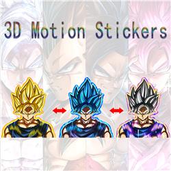 dragon ball anime 3d sticker
