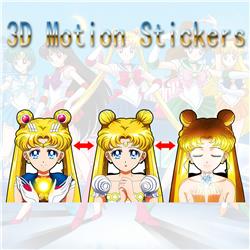 SailorMoon anime 3d sticker