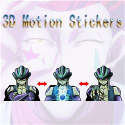 hunter anime 3d sticker