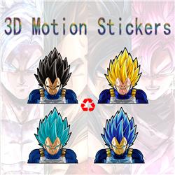dragon ball anime 3d sticker