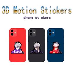 jujutsu kaisen anime 3d sticker price for 10 pcs