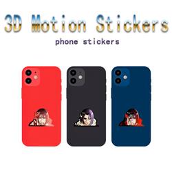 naruto anime 3d sticker price for 10 pcs