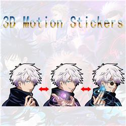 jujutsu kaisen anime 3d sticker
