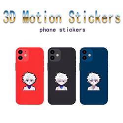 hunter anime 3d sticker price for 10 pcs