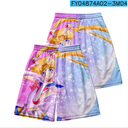 SailorMoon anime Beach short