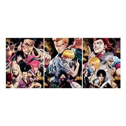 hunter anime 3d poster painting 29.5*39.5cm