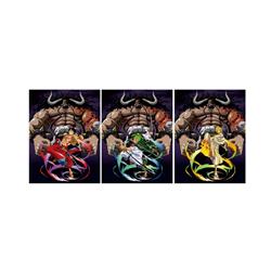 one piece anime 3d poster painting 29.5*39.5cm