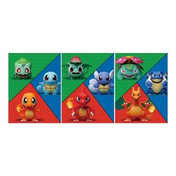 pokemon anime 3d poster painting 29.5*39.5cm