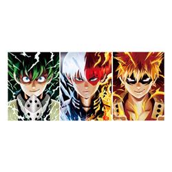 my hero academia anime 3d poster painting 29.5*39.5cm