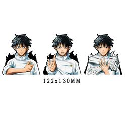 jujutsu kaisen anime 3d sticker