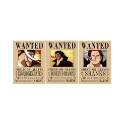 one piece anime 3d poster painting 29.5*39.5cm
