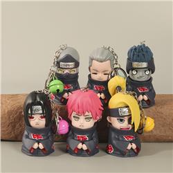 naruto anime keychain price for a set of 6 pcs