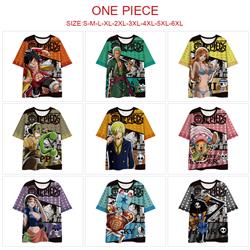 one piece anime T-shirt