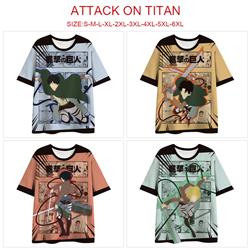 attack on titan anime T-shirt