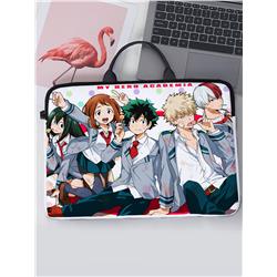 my hero academia anime laptop with lining