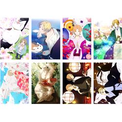 Atsume Yuujinchou anime  posters price for a set of 8 pcs