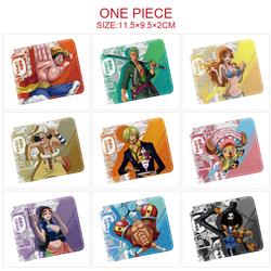 one piece anime wallet