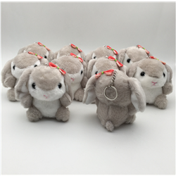 Long eared rabbit anime plush for 10pcs 10cm