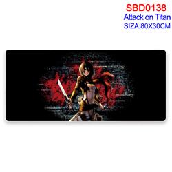 attack on titan anime deskpad 80*30cm