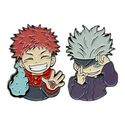 jujutsu kaisen anime brooch