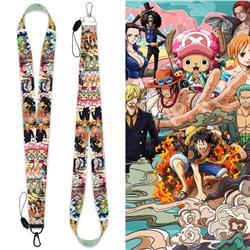 one piece anime lanyard phonestrap ( 45cm*2.5cm )