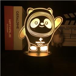 Bing dwen dwen 7 colours LED light