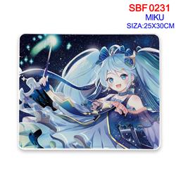 miku hatsune anime deskpad 25*30cm