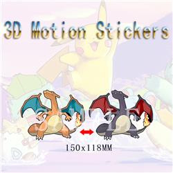 pokemon anime 3d sticker