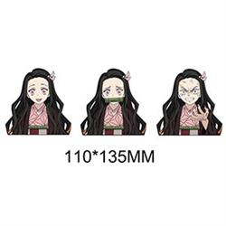 demon slayer kimets anime 3d sticker