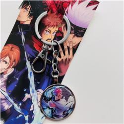 jujutsu kaisen anime keychain