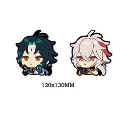 Genshin Impact Noelle anime 3d sticker