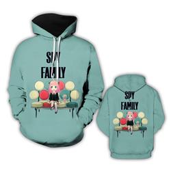 Spy x Family anime hoodie